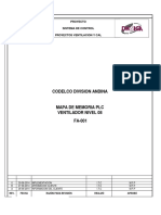 Mapa de Memoria PLC Ventiladores Nivel 08 - REV - 0