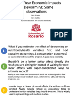 Twenty Year Economic Impacts of Deworming