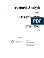 Report-Metal Truss in Attic - Final