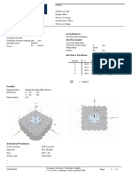 Base Material Installation Anchor Plate: CK, Cube 2