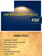 The Well Known Metal - Aurum Met Personality