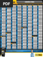 Tabela Lubrificação CVL