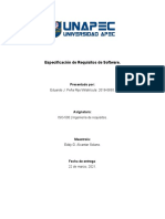 Especificacion de Requisitos de Software ERS