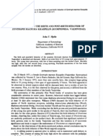 1974 - Hjelle - Observations On The Birth and Post-Birth Behavior of Syntropis Macrura Kraepelin (Scorpionida, Vaejovidae)