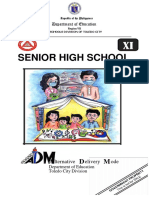 Senior High School: Department of Education