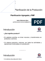 Capitulo 1 - Planificación Agregada y PMP