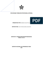 Crucigrama Formación Profesional Integral