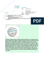 Stratégie Et Techniques de Recherche de Fonds - Docx 2