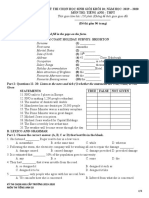 Thời gian làm bài: 150 phút (Không kể thời gian giao đề) : Given