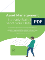 Asset Management: Natively Built-In To Serve Your Desk Best