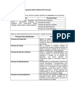 Propuesta Sobre Gestión de Procesos