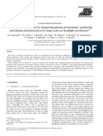 Better Aluminium Mirrors by Integrating Plasma Pretreatment, Sputtering, and Plasma Polymerization For Large-Scale Car Headlight Production K