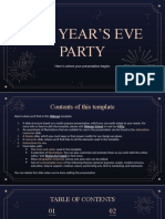 New Year's Eve Party by Slidesgo