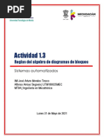 Alfonso - Arroyo - SA - ACT1.3 Reglas de Álgebra de Bloques