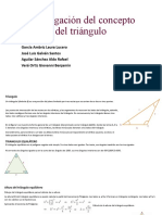 Investigación Del Concepto Del Triángulo