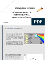 ACT. 1.6 Unidades Luminotecnicas