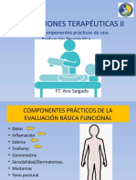 Tema 1 Componentes Prácticos Dolor, Inflamación, Edema y Trofismo