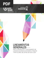 Lineamientos Generales