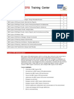 Course Name # Days: Cognos 8 BI Administration