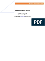 Sante Worklist Server QSG 1