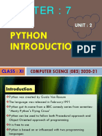 Python Introduction