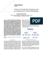 Iot Based Ransomware Growth Rate Evaluation and Detection Using Command and Control Blacklisting