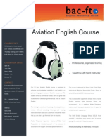 Aviation English Course