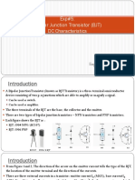 Exp#5: Bipolar Junction Transistor (BJT) DC Characteristics: Eng. Mariam Alfadhli