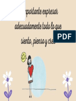 Expreso Lo Que Siento, Pienso y Creo A Traves de Una Comunicación Asertiva