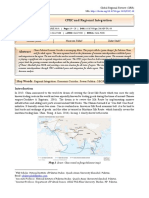 CPEC and Regional Integration