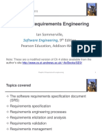 Requirements Engineering: Ian Sommerville,, 9 Edition Pearson Education, Addison-Wesley