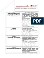 Unidad Curricular Desarrollo Integral