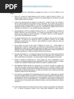 Casos de Informes de Auditoria No 1