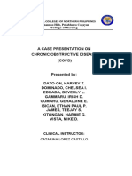 A Case Presentation On Chronic Obstructive Disease (COPD)