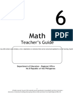 Teacher's Guide: Department of Education - Regional Office No.8 Republic of The Philippines