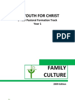 Yfc Family Culture Manual