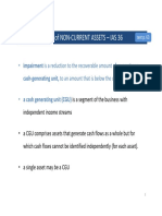 Impairment of Non Current Assets - Ias 36: - Impairment Is A Reduction To The Recoverable Amount of An Asset or A