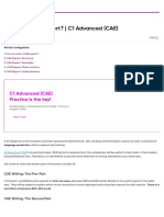 How To Write A Report c1 Advanced Cae