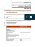 Codex General Standard For Process (Ed) Cheese Preparations (Process (Ed) Cheese Food and Process (Ed) Cheese Spread)