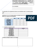 Refuerzo de Matematicas Grado 3 - 2 Periodo