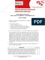 Gestión Pública de Conflictos Sociales