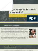 Que Ha Aportado México A La Química