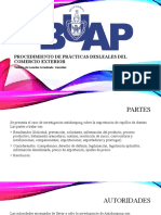 Procedimiento de Prácticas Desleales Del Comercio Exterior