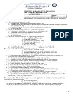 Midterm Exam in Practical Research 1