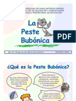 Peste Bubónica y Neumónica