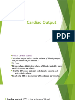 Cardiac Output by N.Anisha MPT Ortho