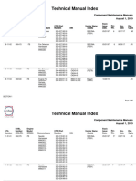 Technical Manual Index: Component Maintenance Manuals August 1, 2019