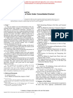 D 3080 - 98 - Direct Shear Test of Soils Under Consolidated Drained Conditions