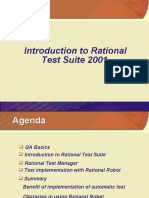 Introduction To Rational Test Suite 2001