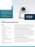 HD Pan, Tilt & Zoom Wi-Fi Camera: Product Highlights